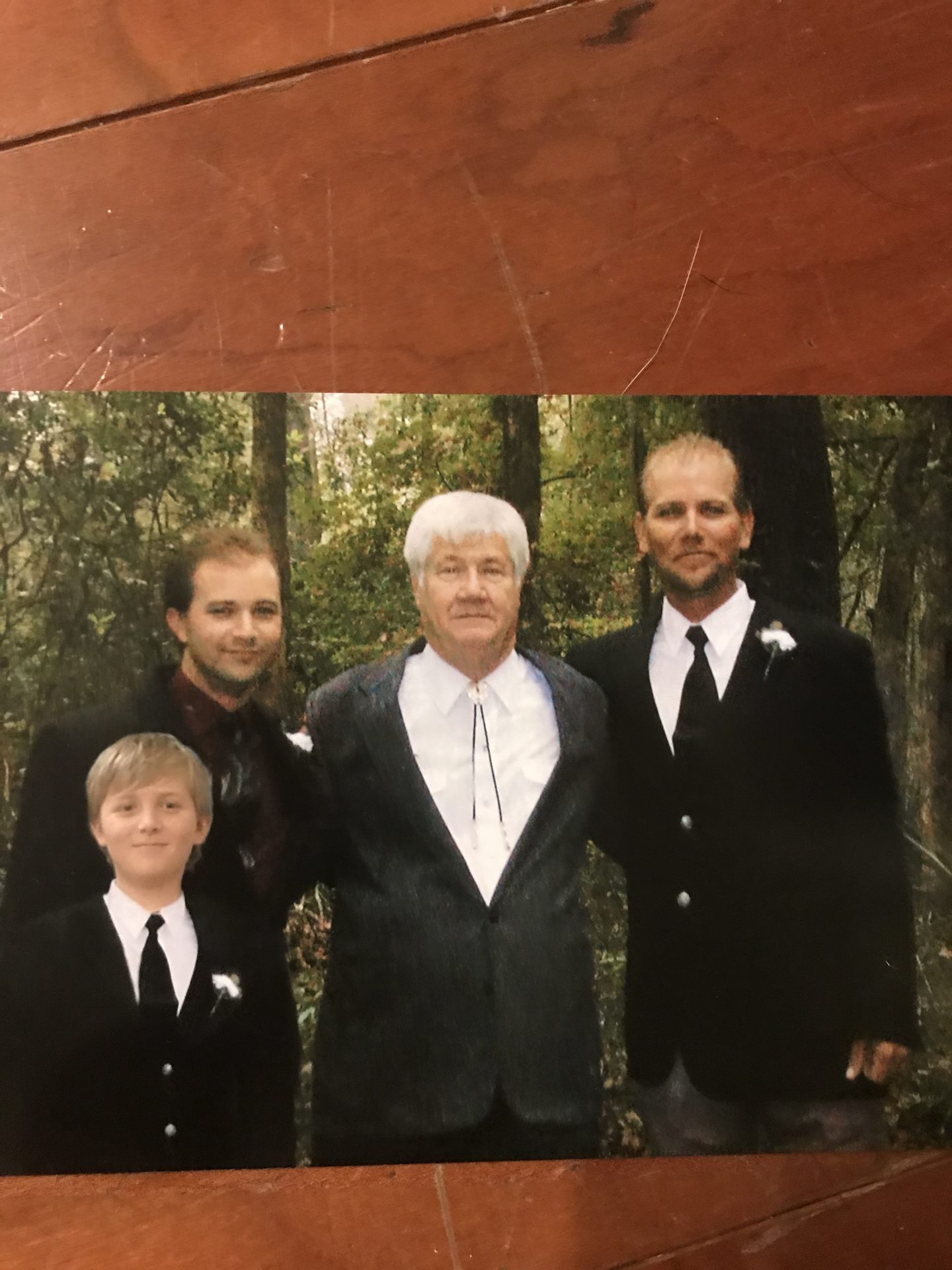 Randy, Fred, David and Jacob 2004