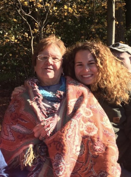 Mom mom Jo and her granddaughter, Ashley