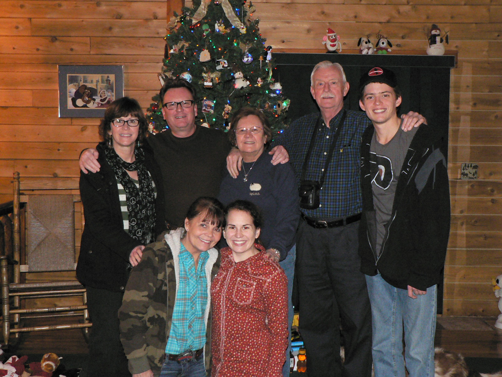 Christmas at Scott and Sandy’s house.