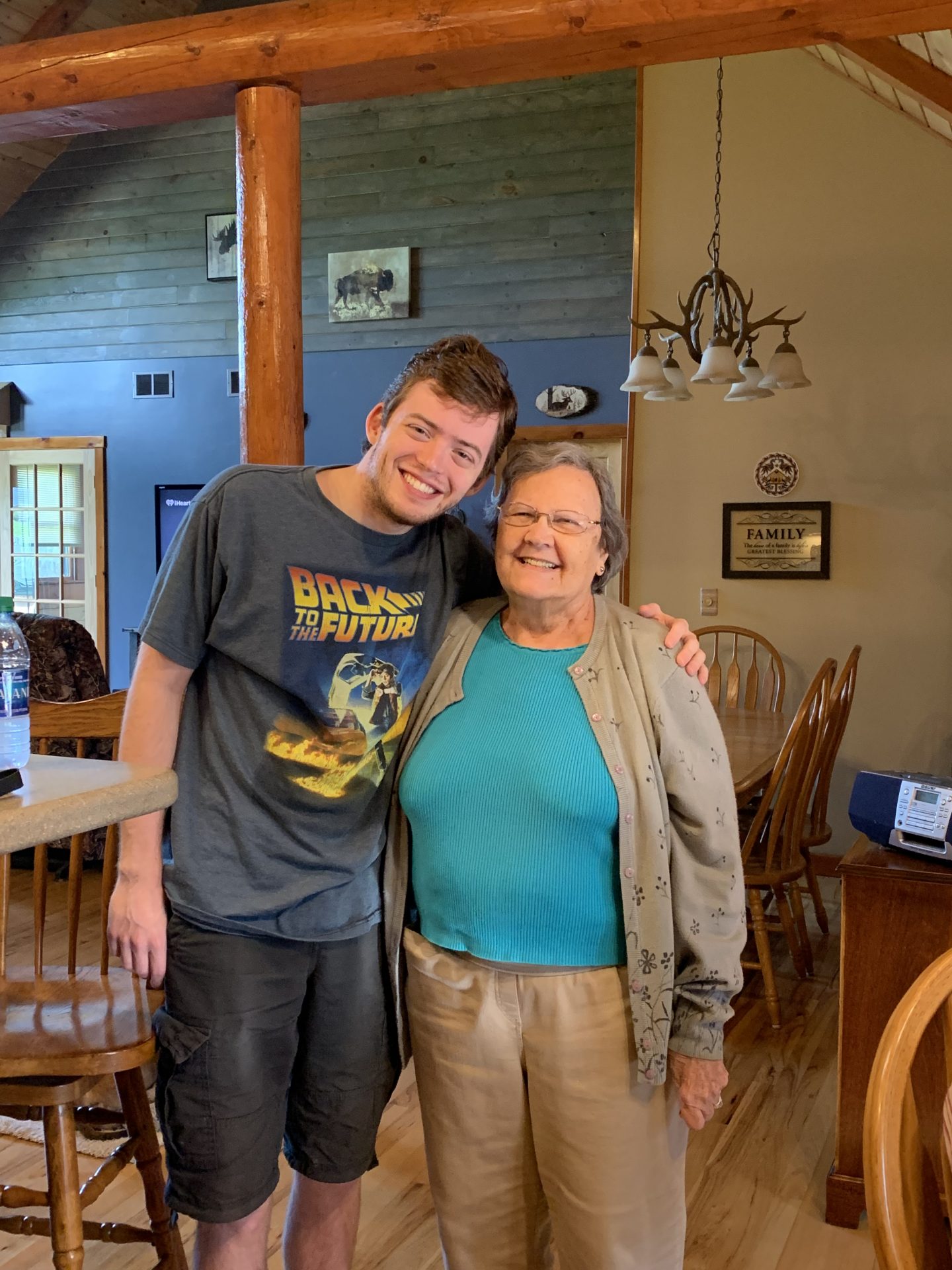 Mom mom Jo and her grandson Kyle