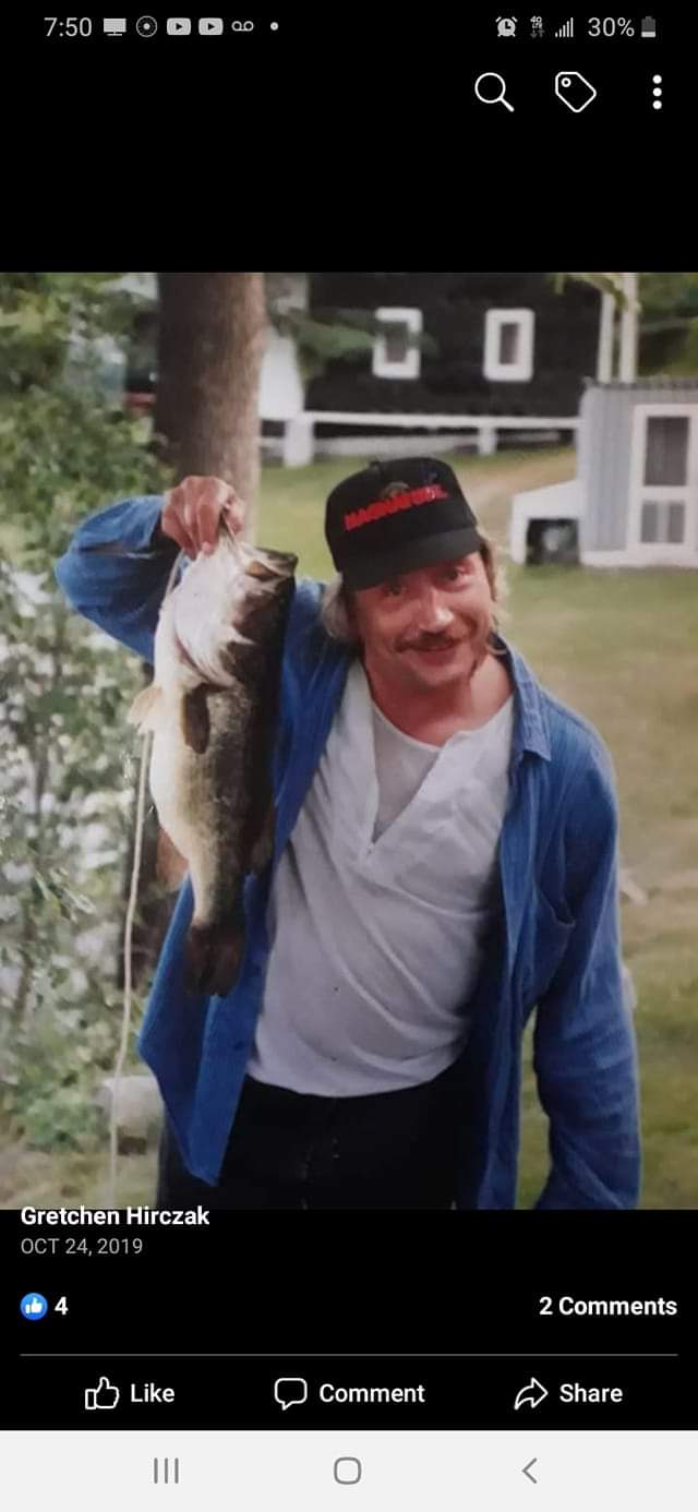DAD doing what he loved most