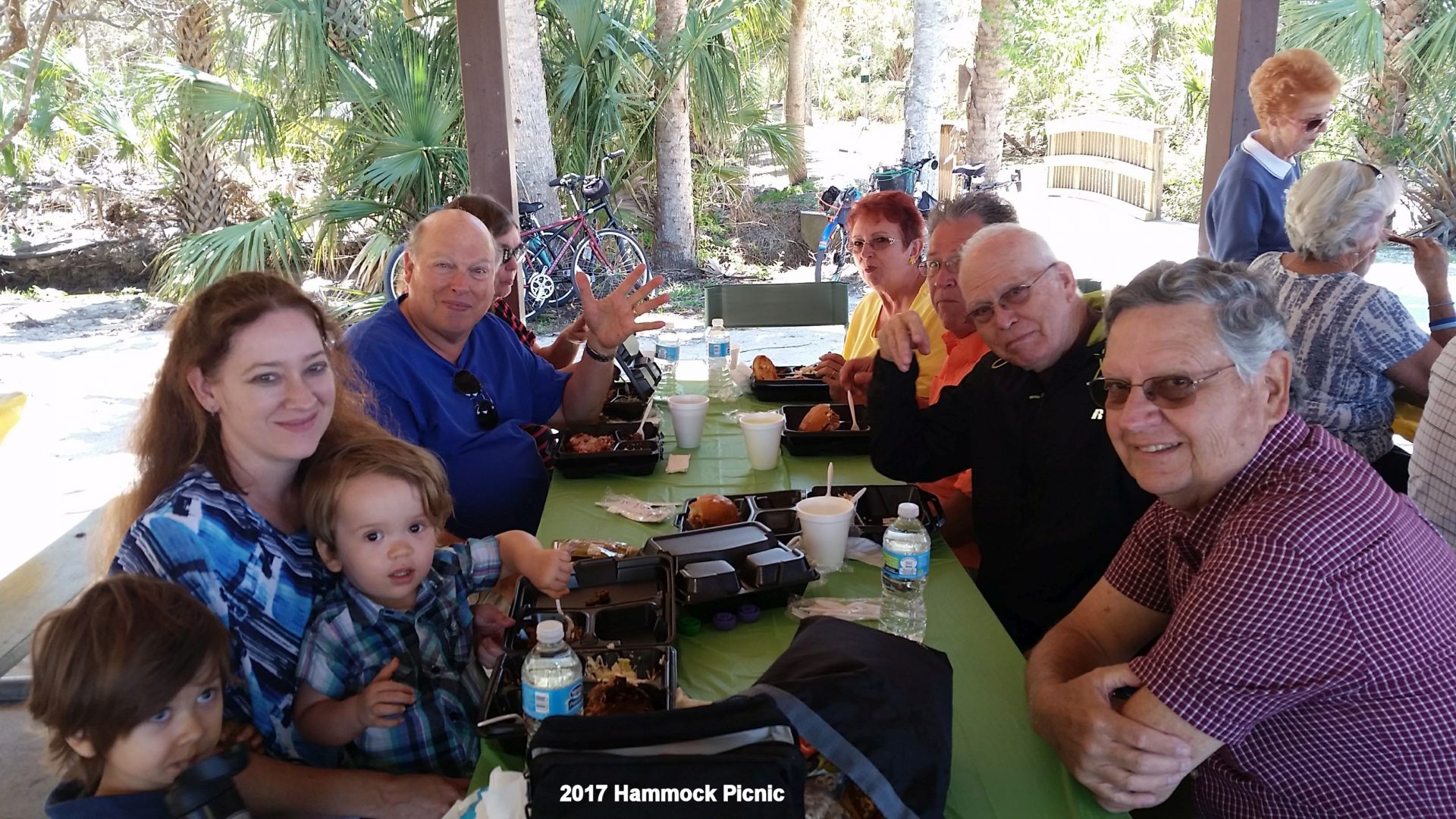 Don and family at 2017 Hammock Community Picnic