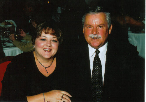 One of my favorite photos of us. We were on a magical Mediterranean cruise in 2000.