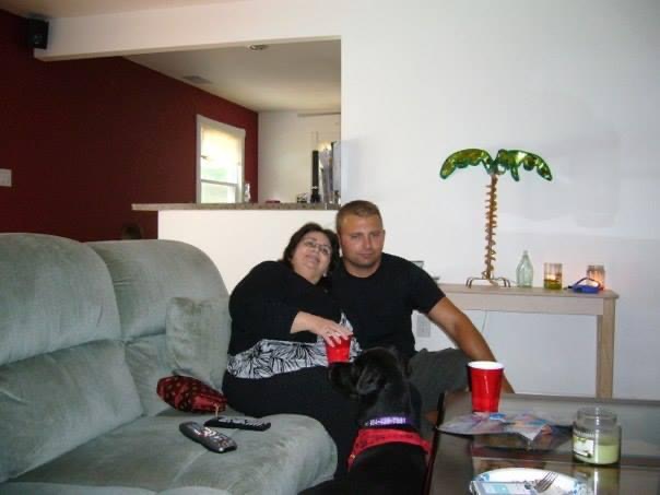 Grandma with her very handsome grandson