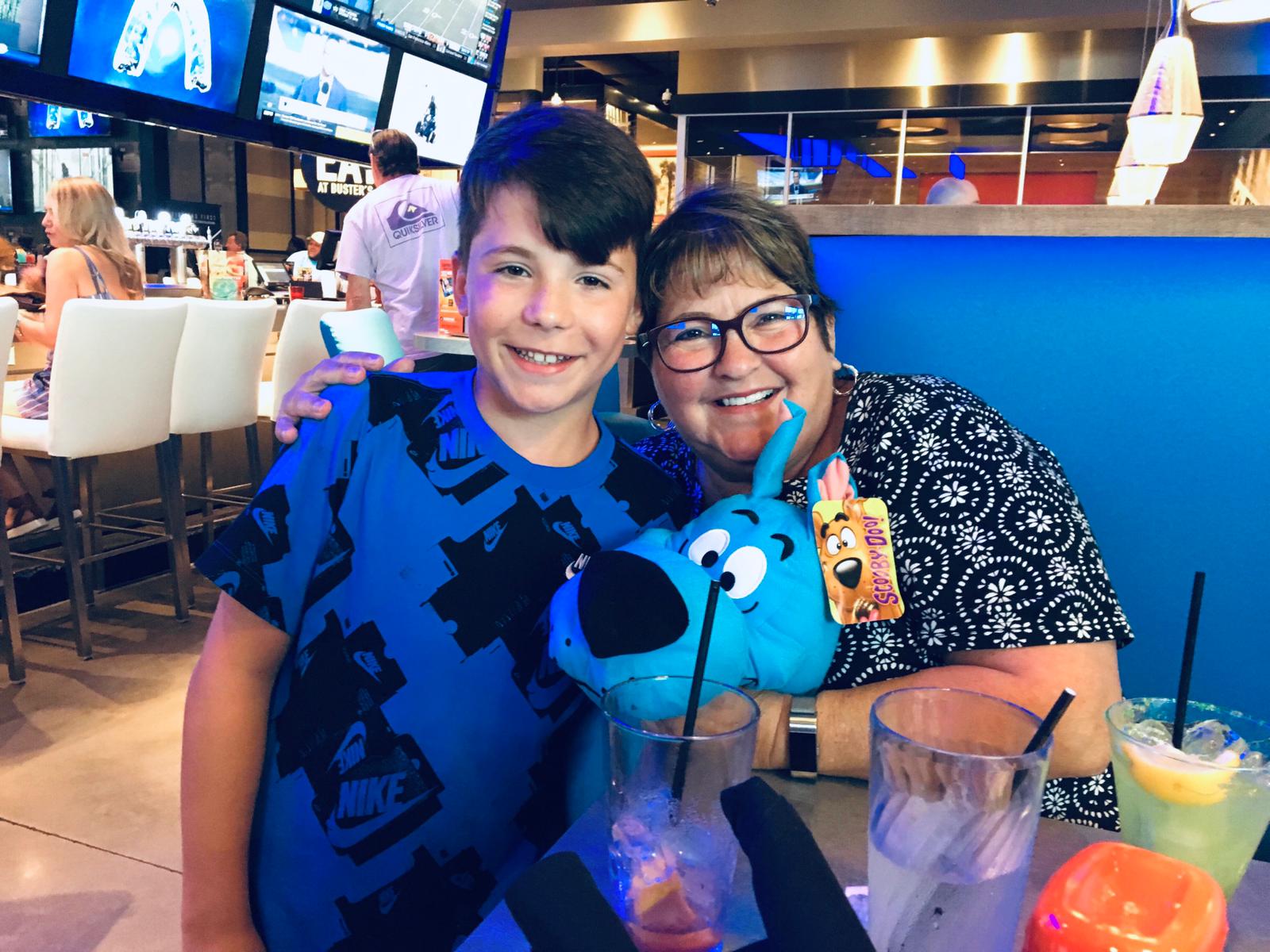 This shows me with my aunt Debbie, we had  a blast this day, and I’m glad I was able to make these memories with her . I will never forget her .