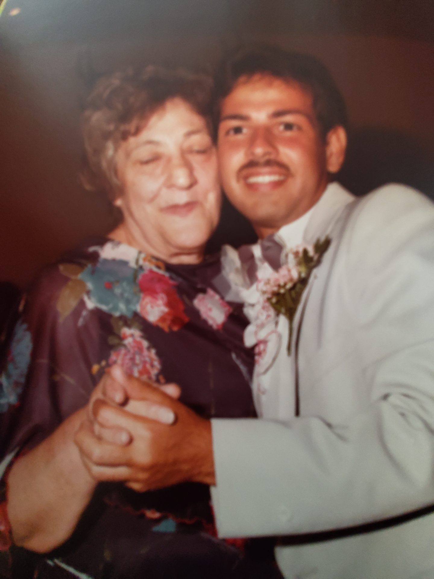 Love this picture of Ralph and Gram