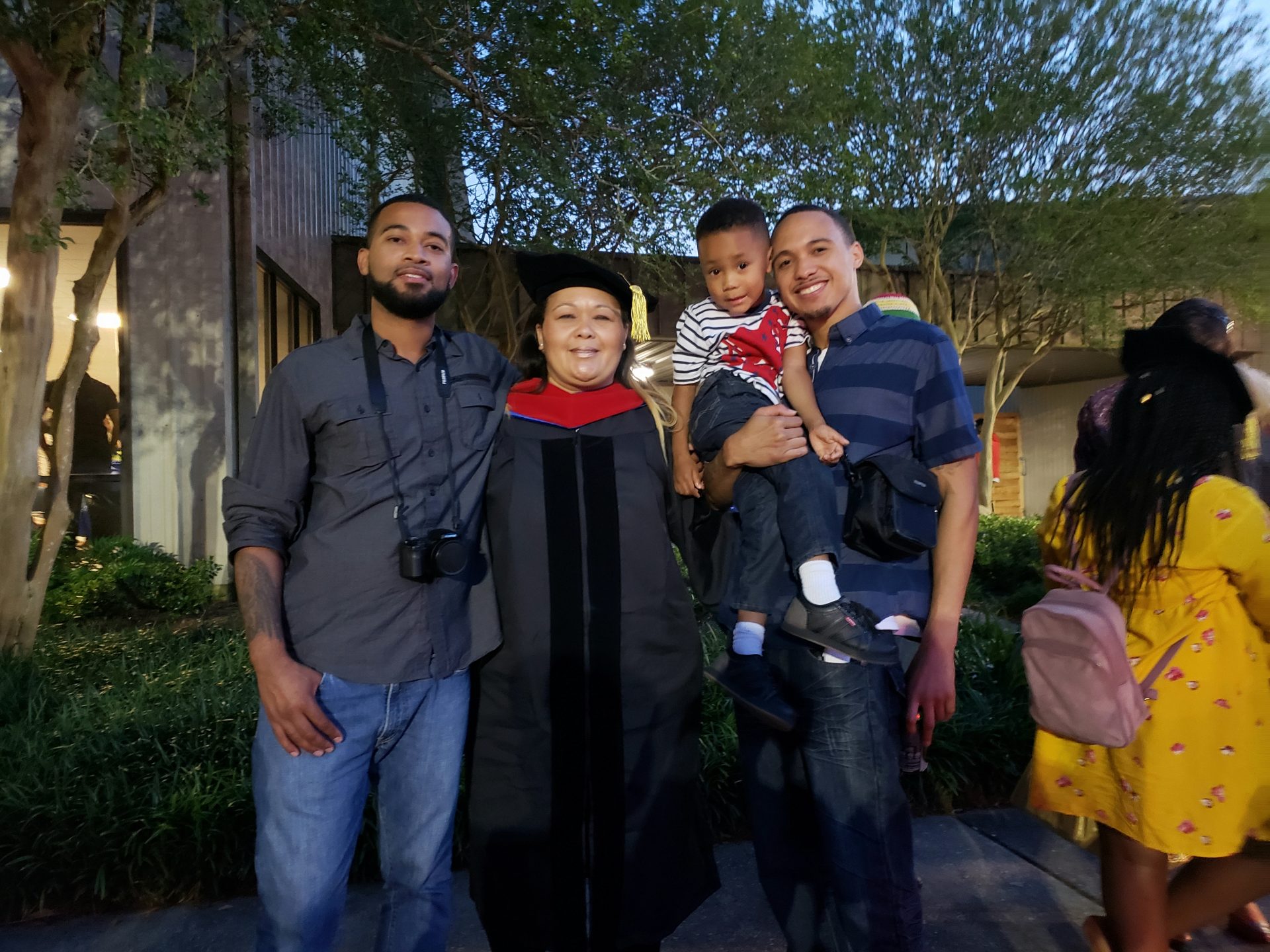Mommy because of you I dared and succeeded  to become  Dr. Anna Arce, and because of you my children and grandchildren will strive and reach even higher heights. You are our strength and you will live on in us.  We love you so dearly.
