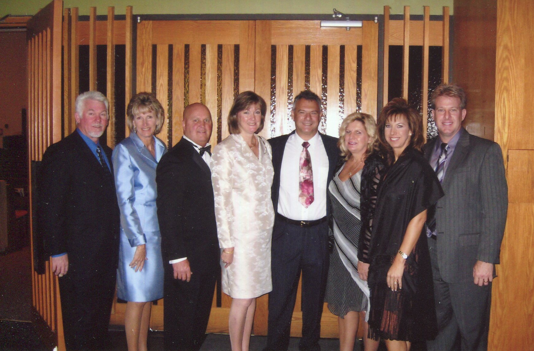 Inge and Kris with cousins Karen and Wendy and spouses and Janine and Joe at cousin Steve's wedding in Toronto Canada in 2006.