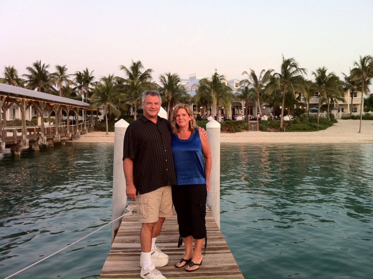 Inge and Kris in Key West