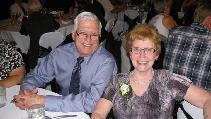 Bob and Shirley at their Grandson Joshs wedding.