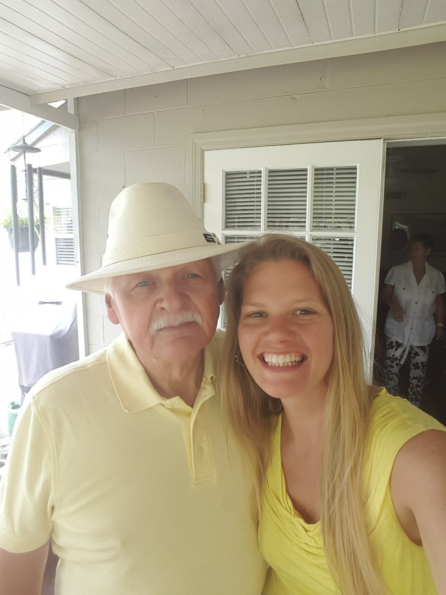 Ken and Lori yellow hat