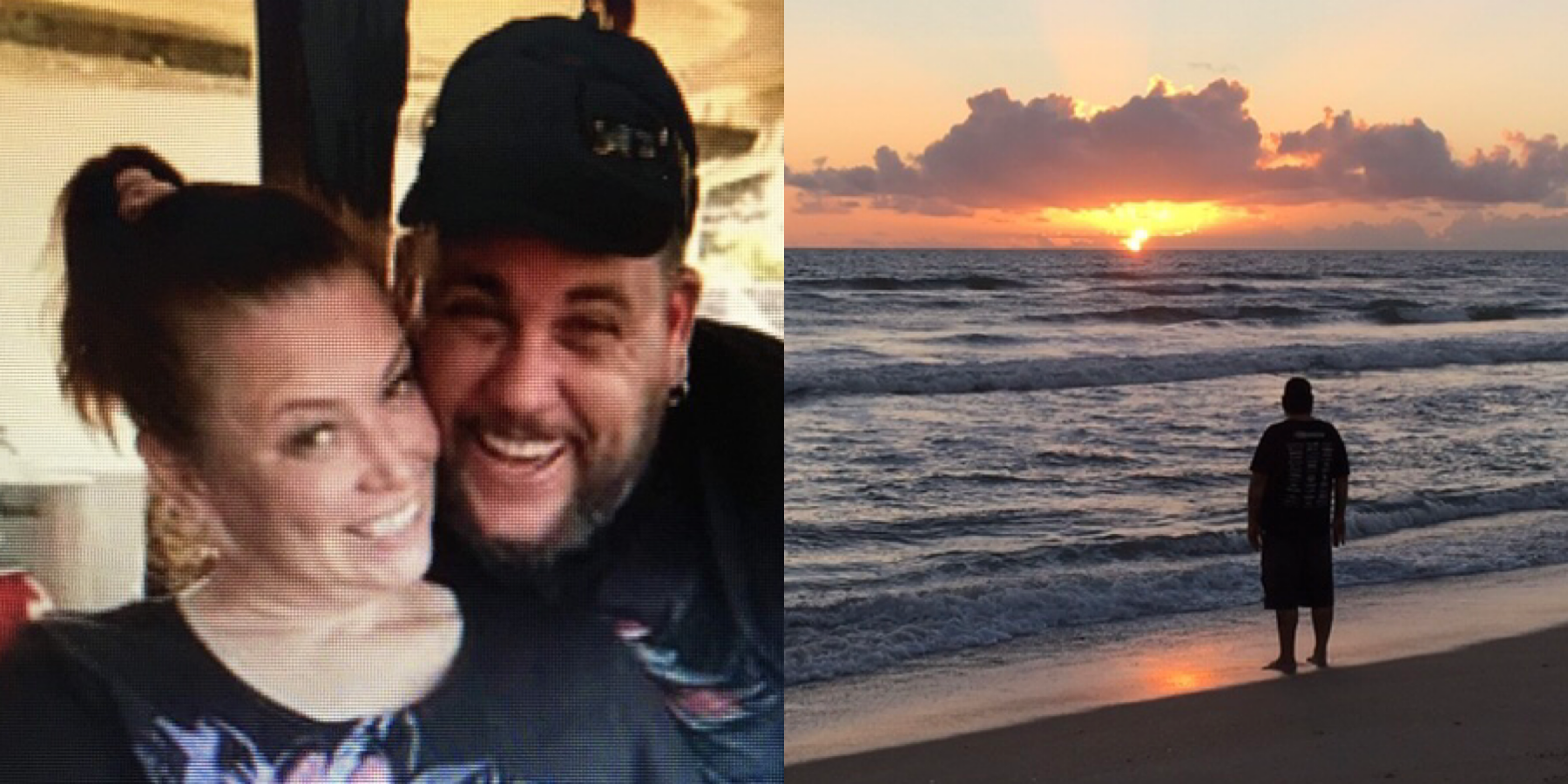 Our first pic and my last taken of you dear friend!  I love that sunrise picture and the fun we had that day.  My heart aches with disbelief that you are gone. I will always cherish our memories and pray for God’s peace and strength over your family as I you watch over them. I love  and miss you...sleep in peace.