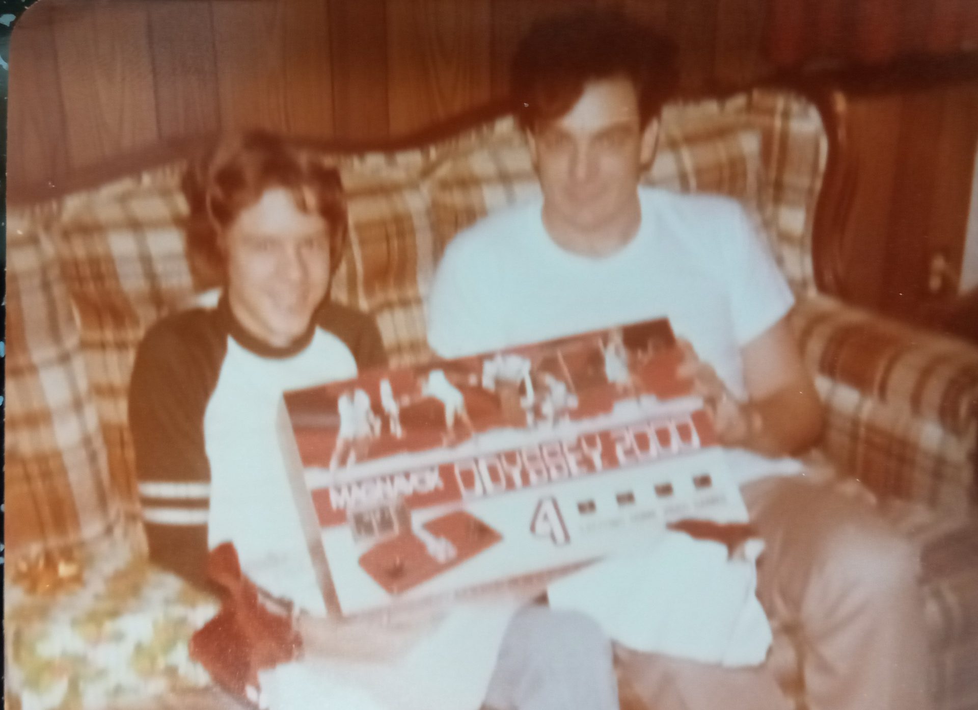 Troy and dad... Christmas was always good.
