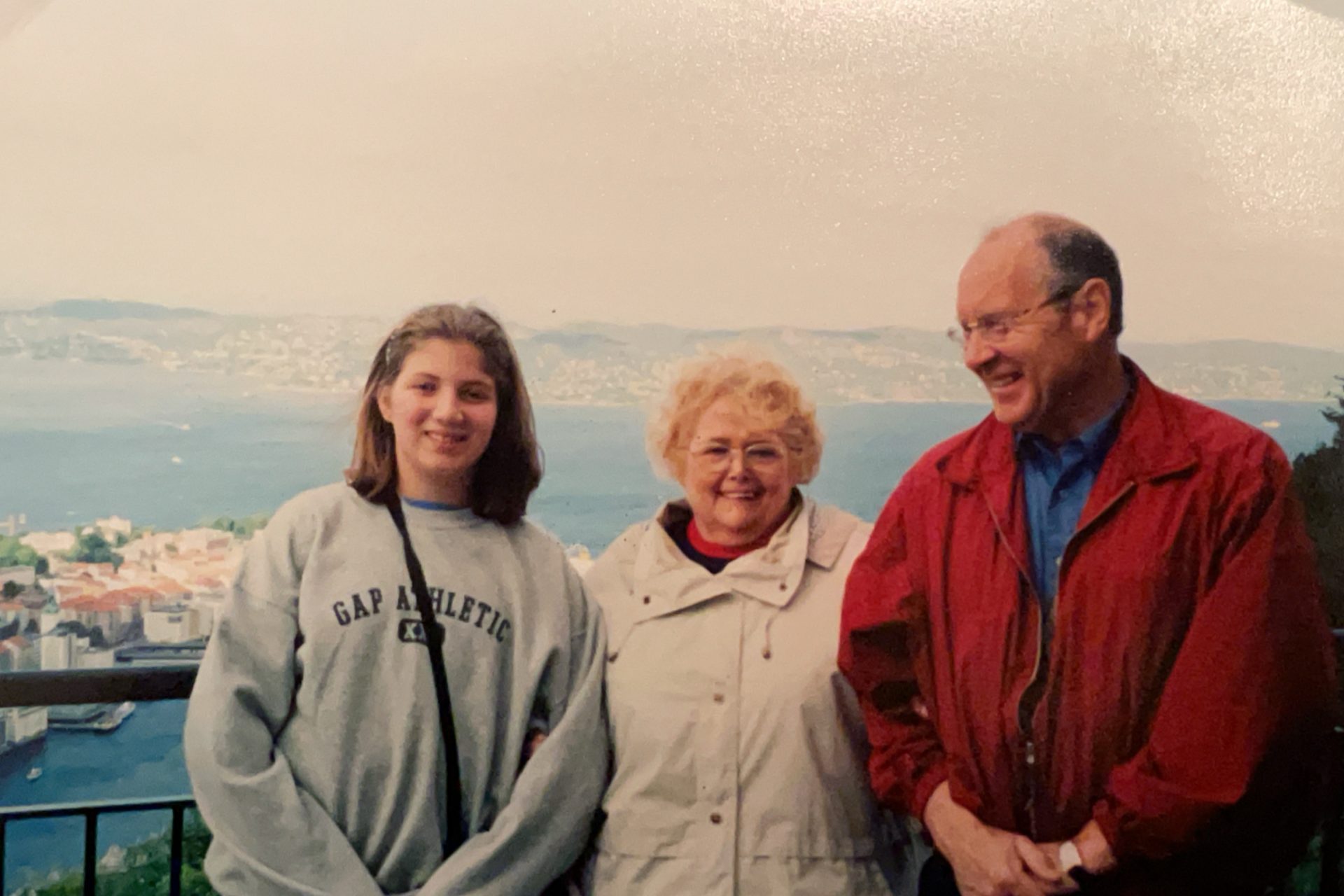 Grandma, our cousin, and myself in Bergen, Norway. I am so fortunate to have had this amazing experience with her and Pappy.