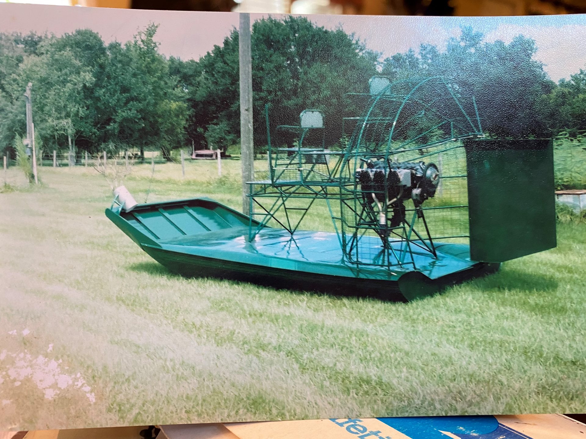 green airboat at the Okeechobee shop?