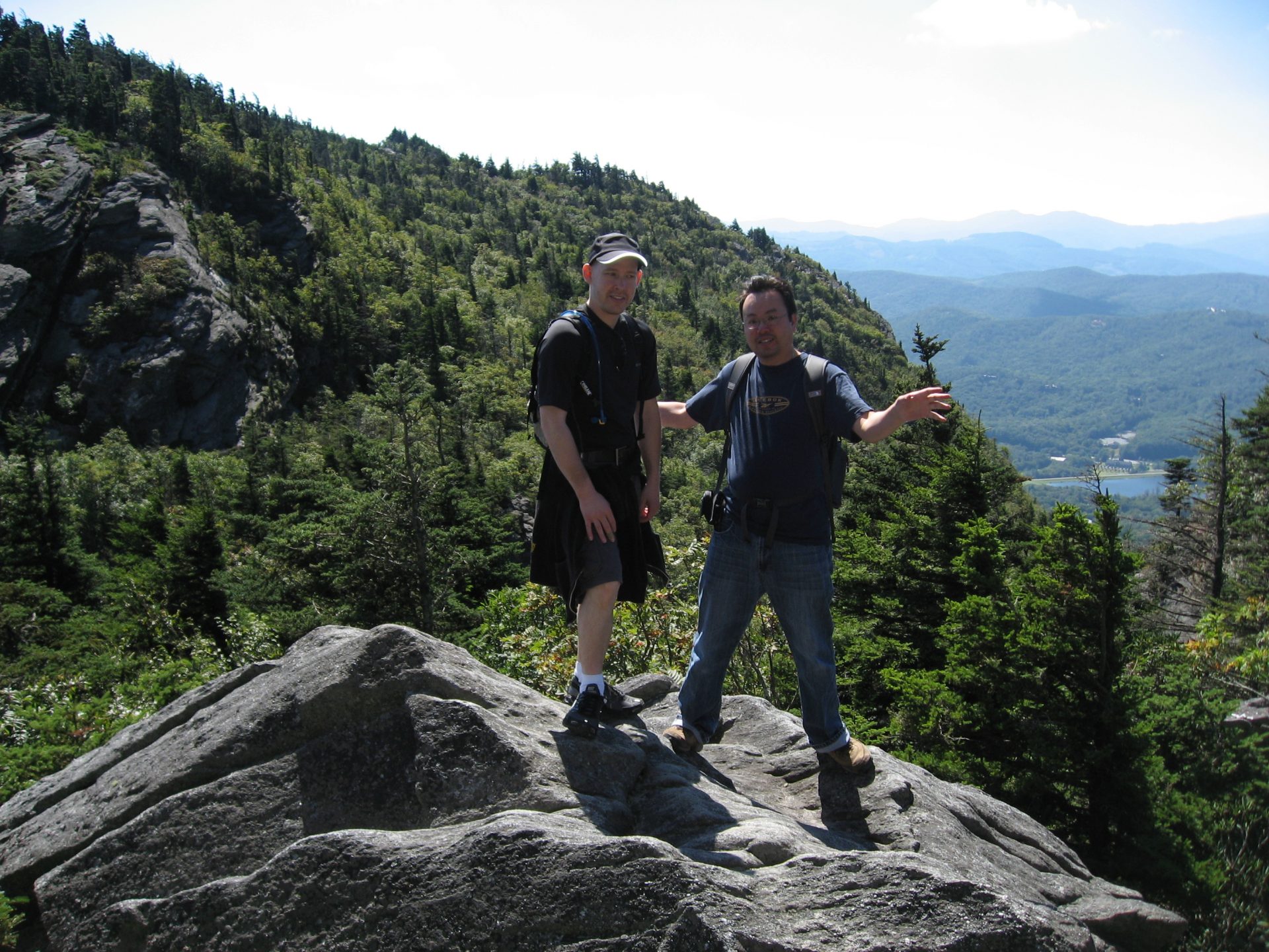 Me and Son Hiking