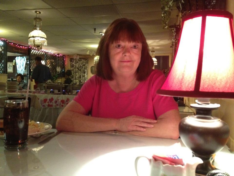 Laura at dinner