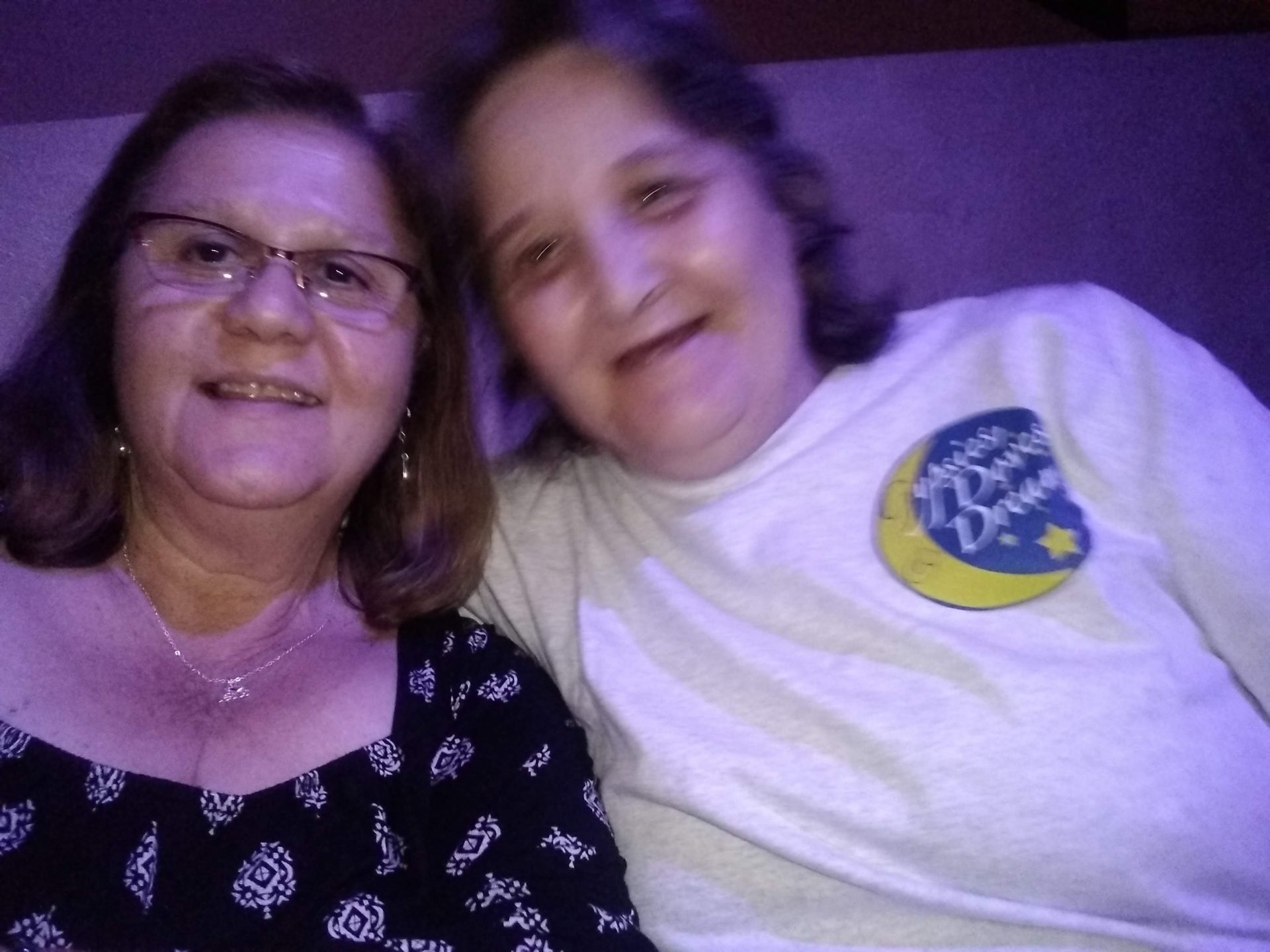 Rosie and me at a Stevie Nicks tribute concert