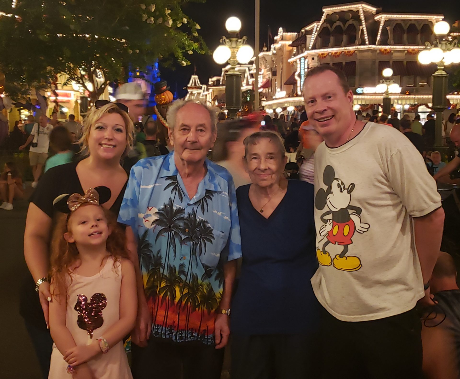 Our last family Disney World visit in October 2019.