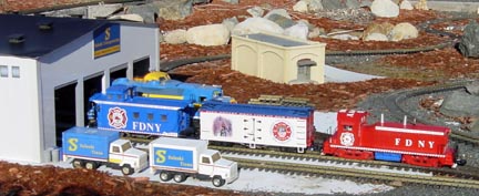 Ken's FDNY Tribute train