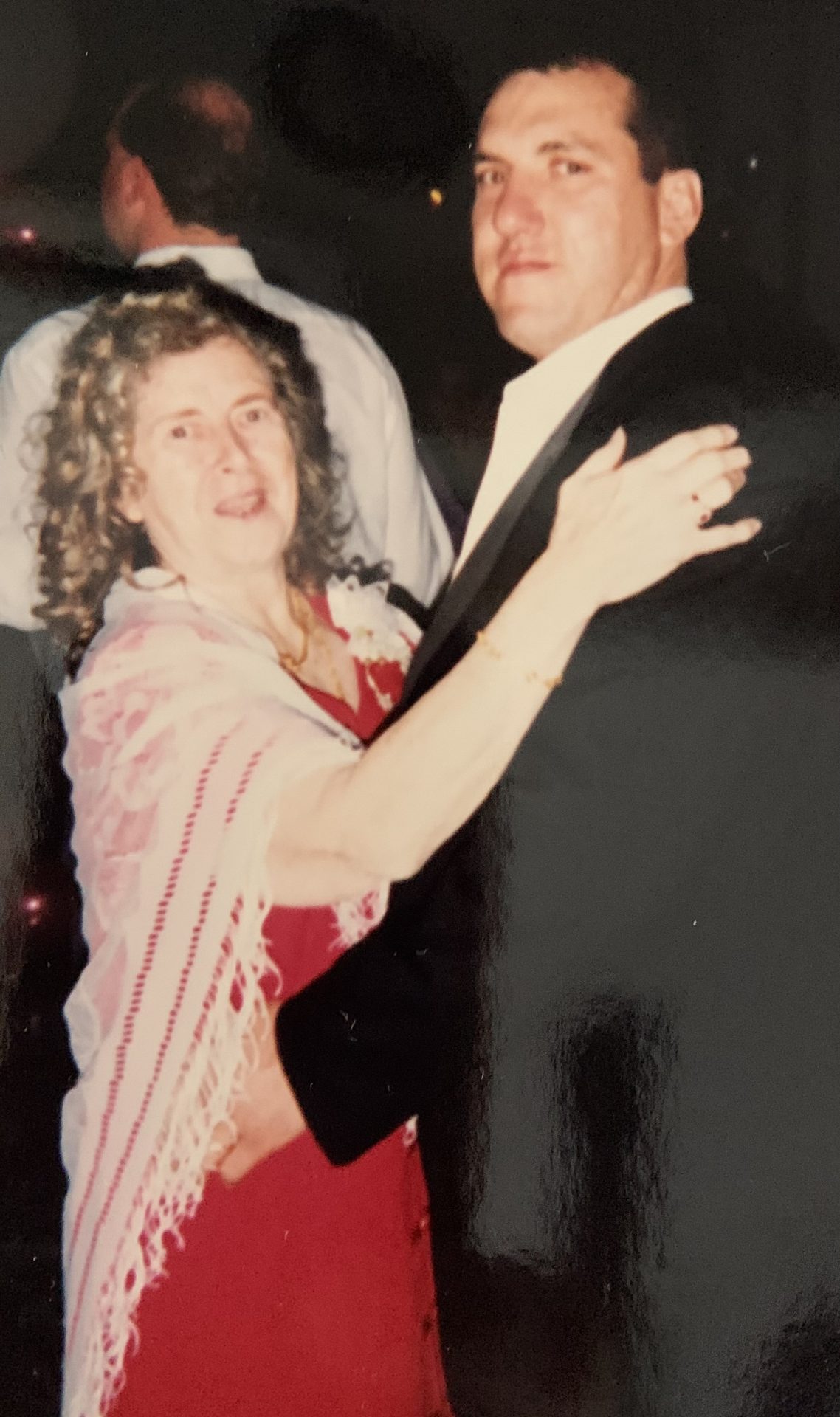 My mom and I at my wedding