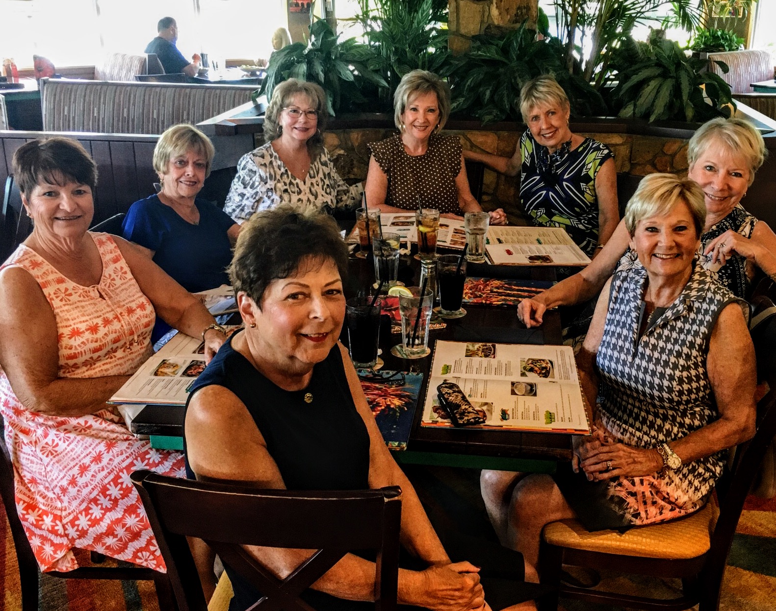 Magnolia Friends: Judy Croft, Donna Galkin, Cathy Scott, Brenda Wallace, Monica Young, Darlene Sullivan , Linda Burnett and Joyce Ferranti