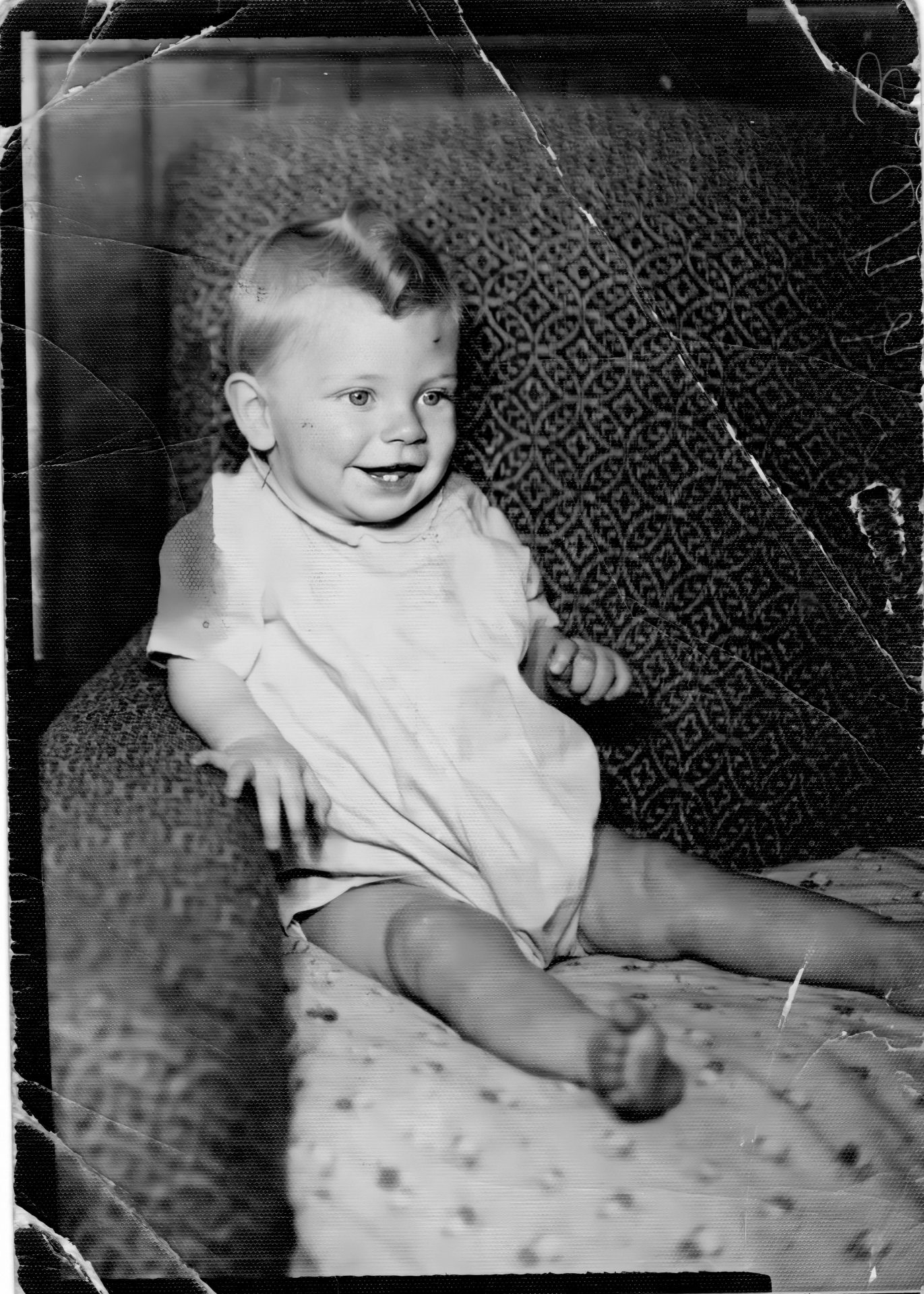 Russell as a Baby.