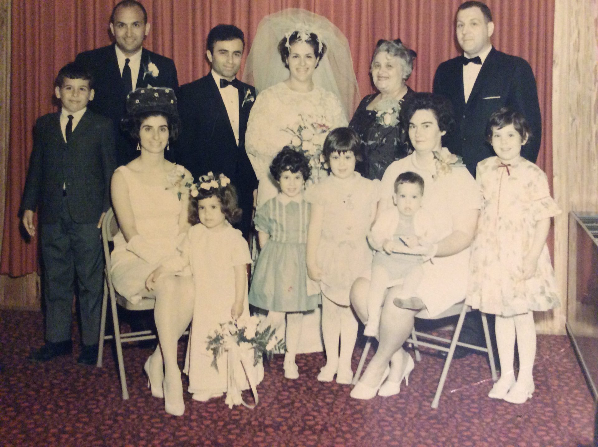 Zirakian family at Aunt Nancy’s Wedding