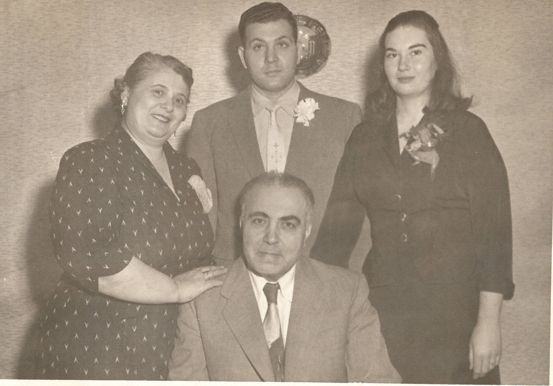 Mom, Dad and his parents -