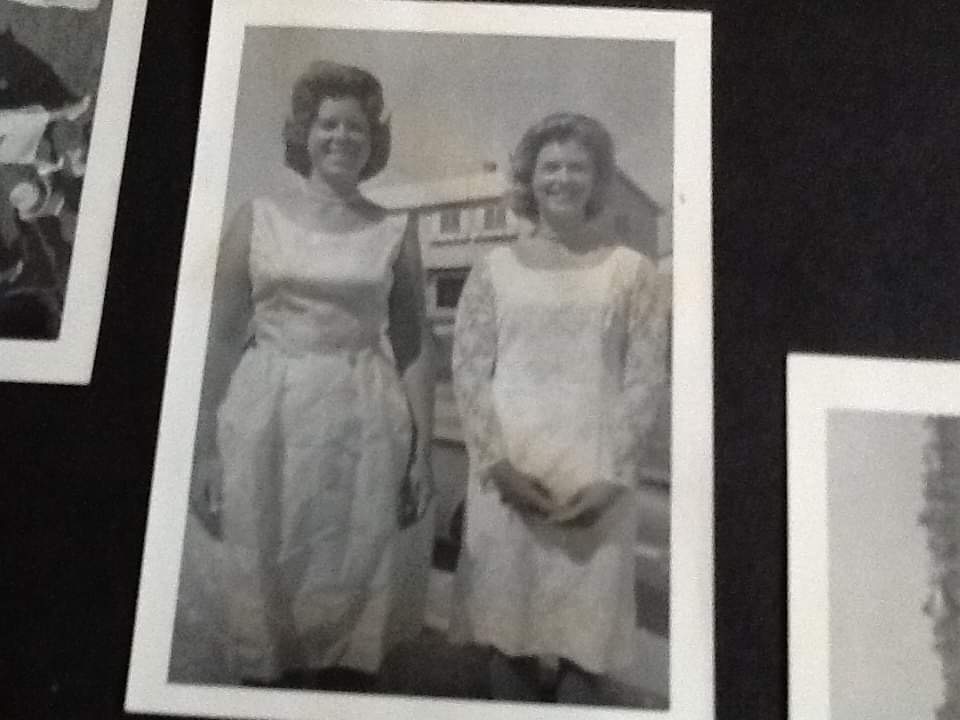 Karen and I high school graduation June 1965