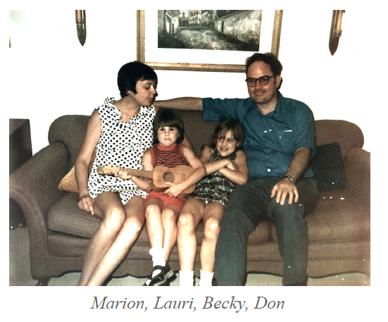 Marion, Lauri, Becky, Don