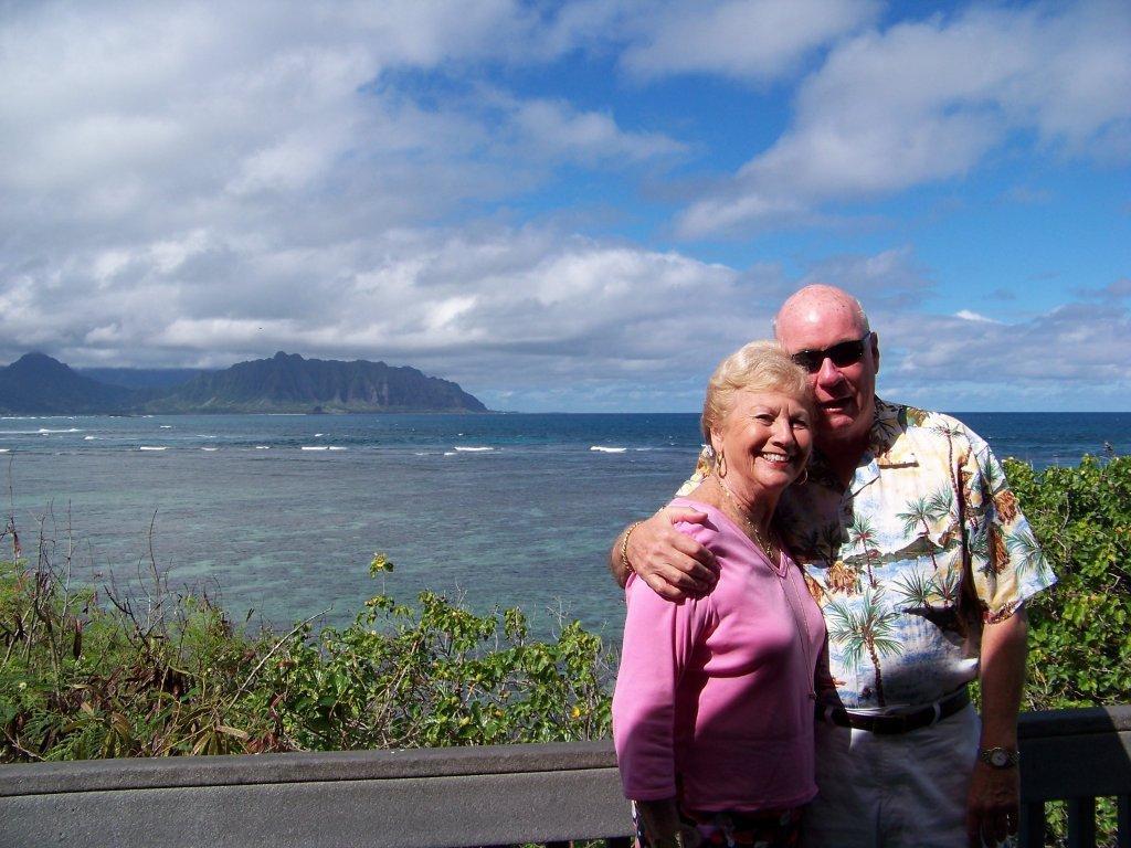 Mom & Bill in Hawaii