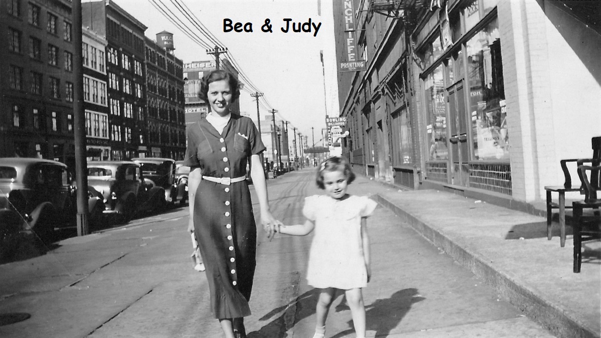 Judy with her Mother Beatrice