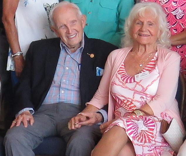 Ray and Ellie attend a MOAA meeting.  You will be missed.