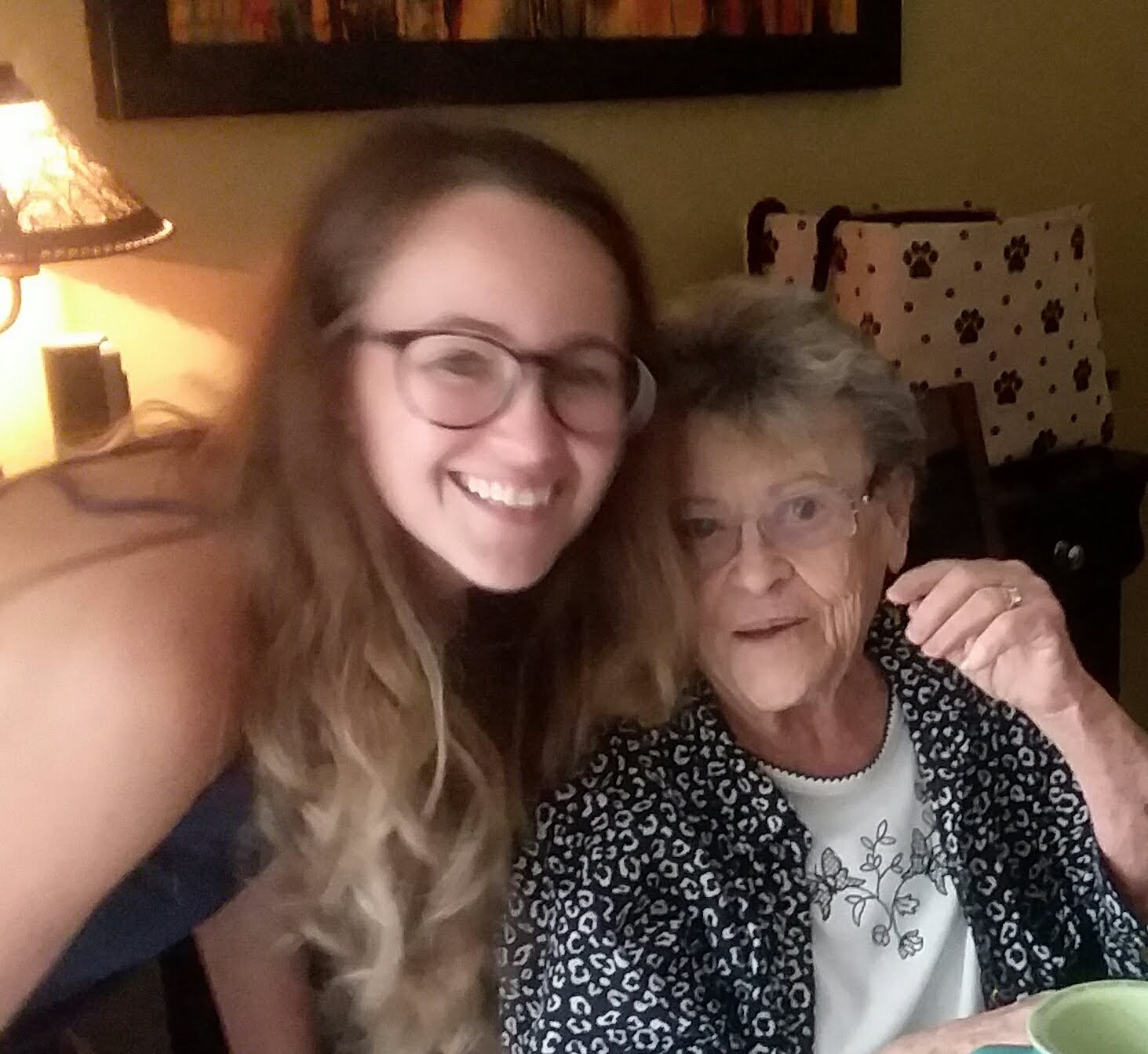 Lauren and her Grandma