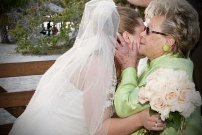 Grandma and me at my wedding. Will miss your hugs and kisses. Thank you for everything. Love you always Grandma!❤️ xoxo