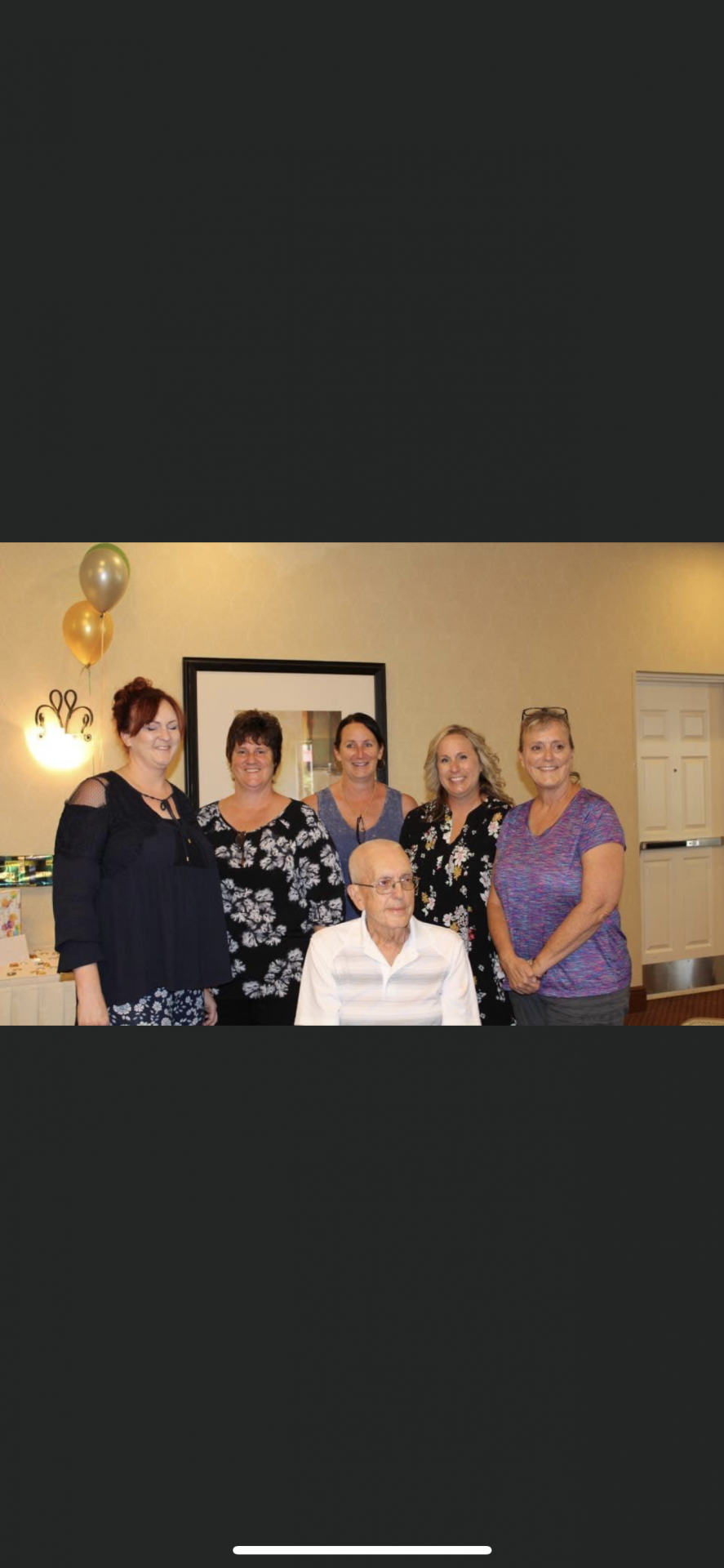 Daddy at his 80th Birthday! We love and miss you daddy!
