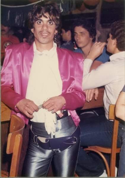Peter as Prince for Foxes Halloween party 1982