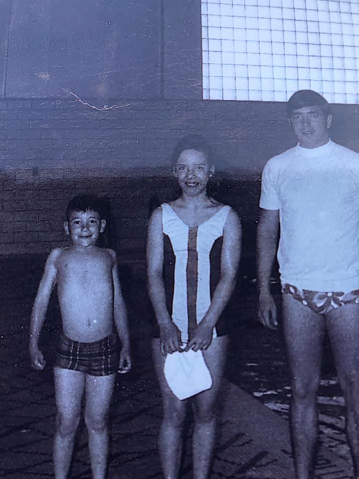 Deb and Steve Swimming