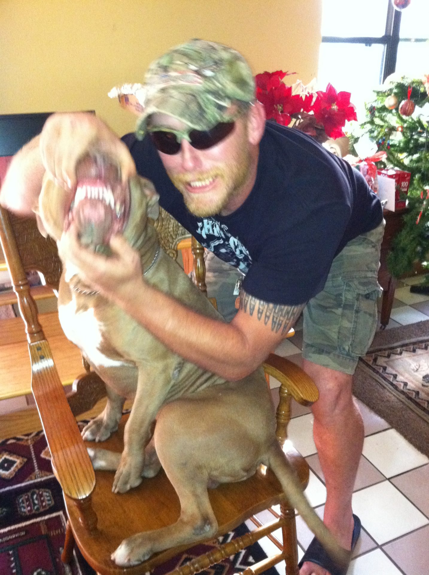Christmas Eve, 2011<br />
Tough boys!