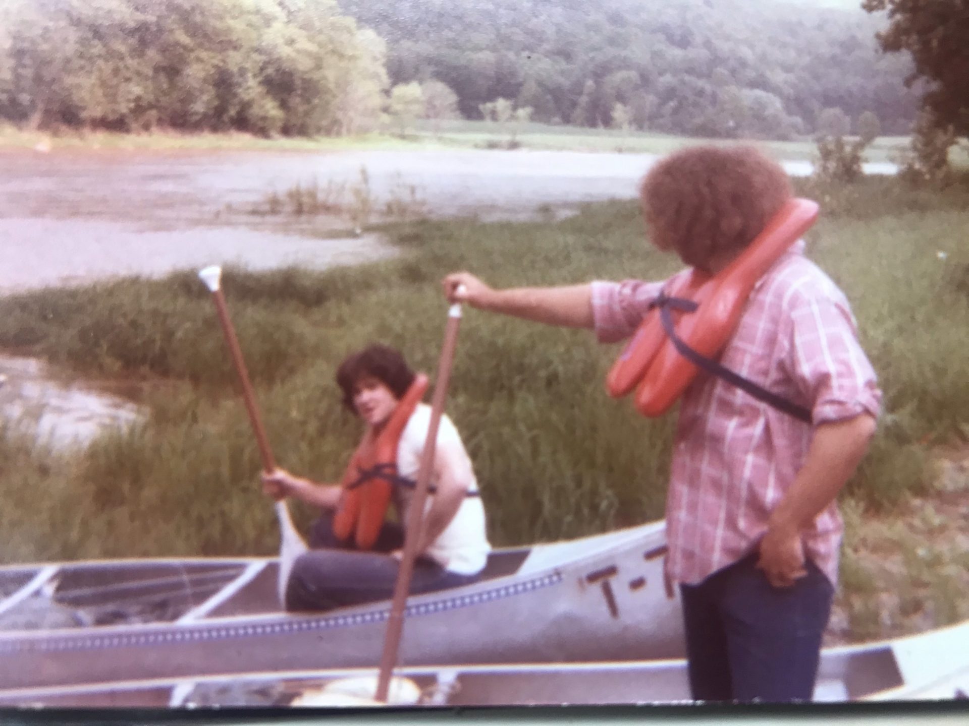 Canoeing the Delaware River
