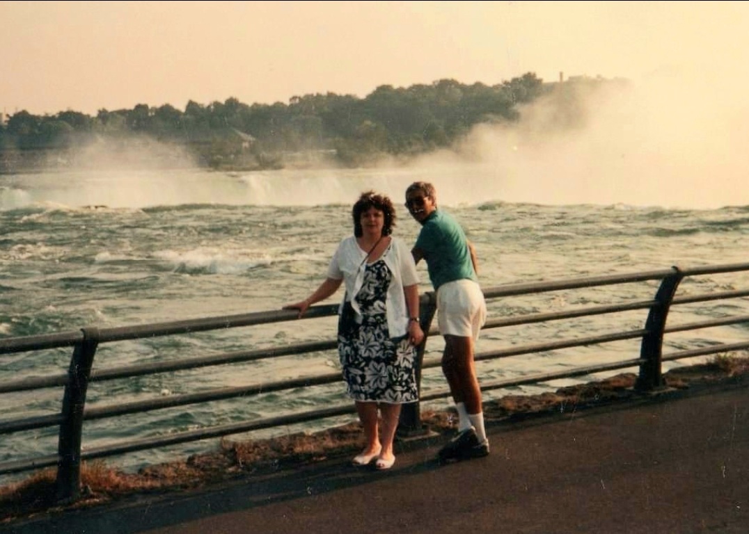 Niagra  Falls trip..David always ready for golf  bless him fondest Memories  of my Holiday with Ann & David