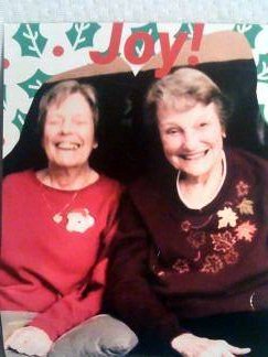 Everyday my Mom looks at this photo taken on Christmas Eve a few years ago, of her and Aunt Dorothy, and she says,<br />
"I really miss Dorothy, I can't believe she is gone. We had a lot of fun together. We really look like sisters in that photo, look how happy we are!"<br />
I say, "You are sisters Mom, I miss her too!",  Aunt Dorothy was always a warm & loving person, she's was like a<br />
second Mom to me, I miss her and will never forget her.  Love you Aunt Dorothy!