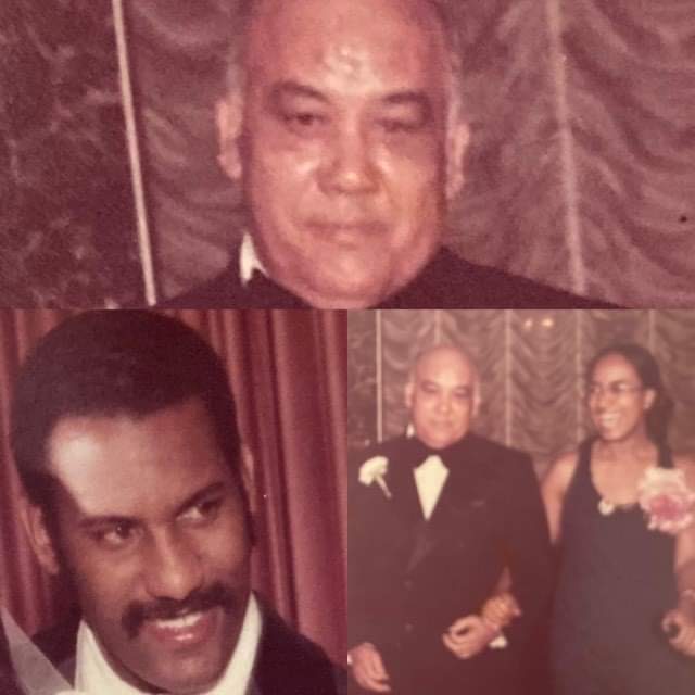 College Title:<br />
John Mendez with Father & Sister