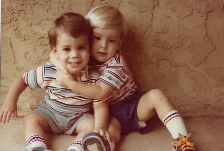 One of my favorite photos from when Brian and Brent were toddlers. Delaware 1983