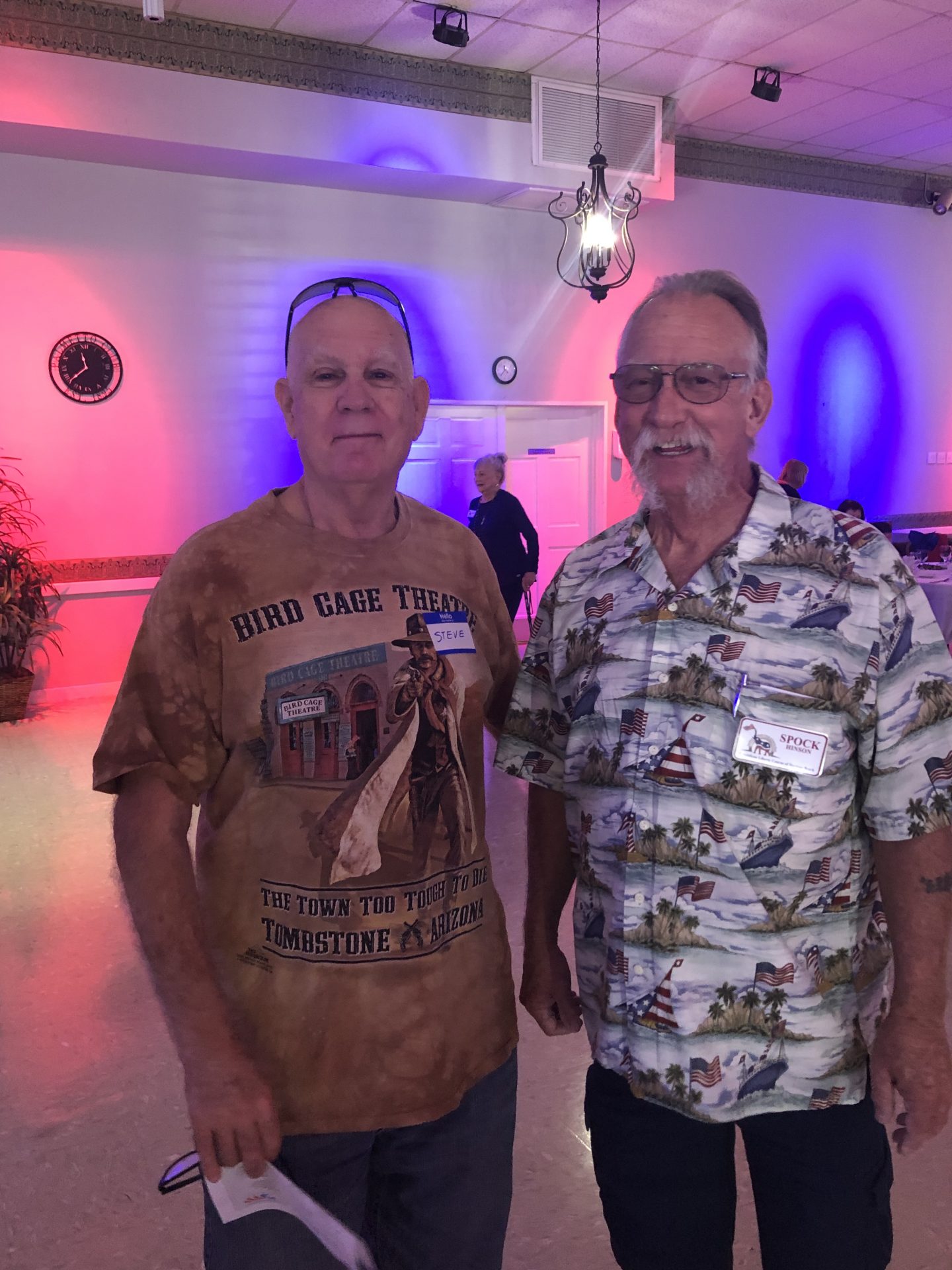 Steve was an awesome friend and a man's man. Steve came to the Republican Liberty Caucus luncheon in Daytona in July and we had a good time. I feel really fortunate to have gotten to spend some time with him.