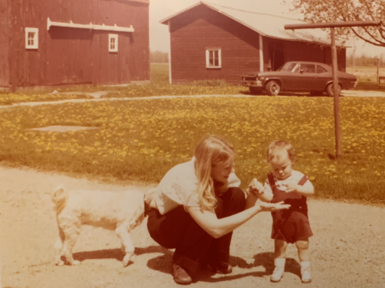 Some mom time at the farm