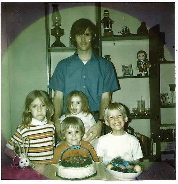 Dad with his four children, Beverly, Will, Ben & Cindi