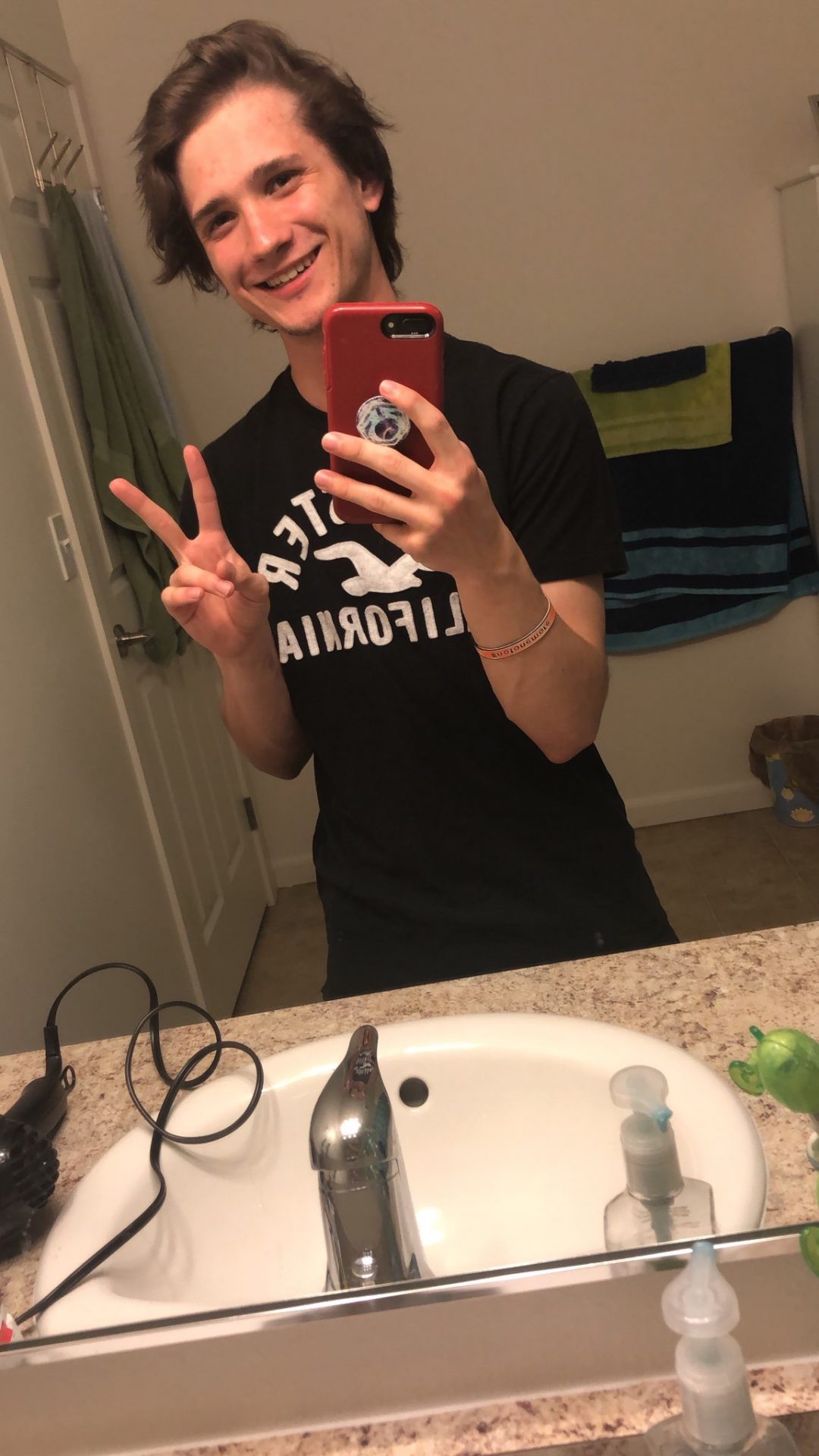 He had such a unique and brightening smile