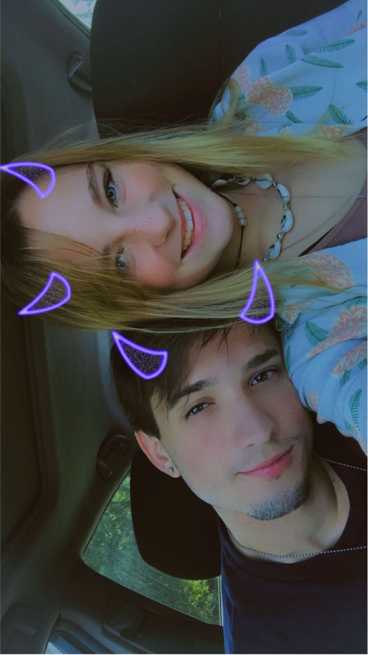 We spent the day together as he went with me to register for college classes.